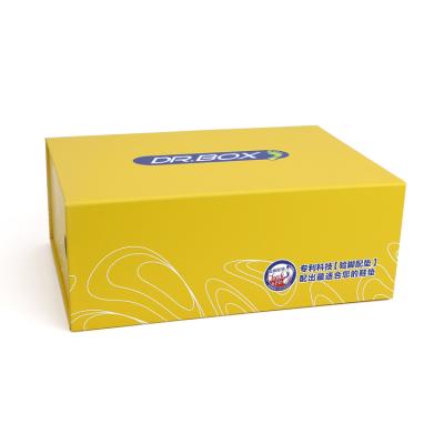 China Recyclable Magnetic Baby Transparent Packaging Custom Shoe Box With Logo for sale