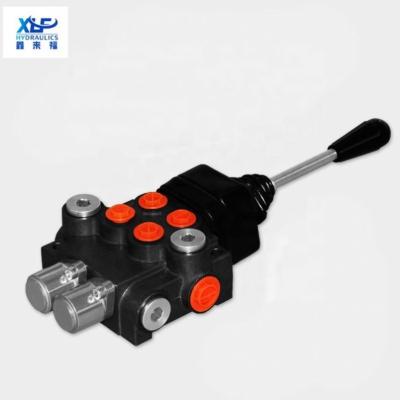 China Industrial Tooling High Quality Hydraulic Directional Control Valves Oil Control Valve With Rubber Boots Joystick for sale