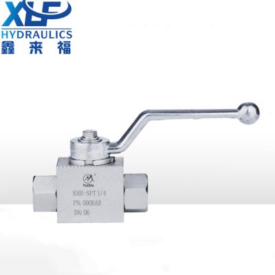 China General Supply KHB (BKH) /KHM (MKH) - NPT Series International Standard Ball Valve / Factory High Pressure Ball Valve for sale