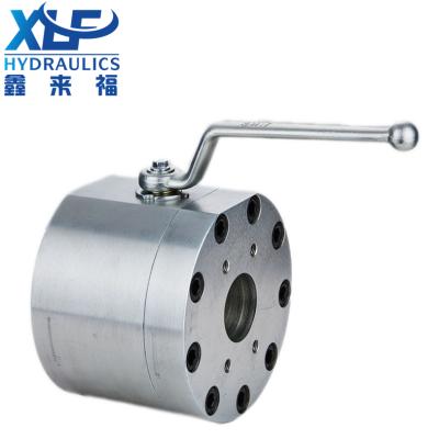 China General Factory Supply The International Standard Ball Valve (SAE) KHB - SAE - 210 High Pressure Stationary Flanged Ball Valves for sale