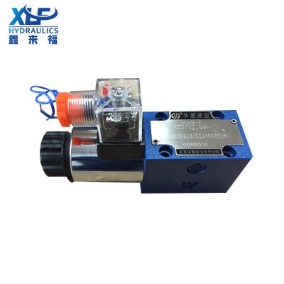 China General Huade 4WE6 Series of 4WE6A, 4WE6B, 4WE6C, 4WE6D Hydraulic Solenoid Directional Control Valve for sale