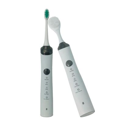 China New Arrival 2021 Battery Operated IPX7 Sonic Electric Toothbrush For Adult Intelligent Rechargeable Waterproof for sale