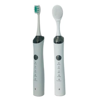 China 2021 Battery Operated Custom LOGO 5 Custom Fashion Sonic Automatic Wireless Electric Toothbrush Oral Cleaning for sale