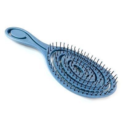 China For Little Boar Hair Natural Travel Home Use Gold Plating High Quality Detangle Detangling Brushes For Color Women Hair Brush for sale