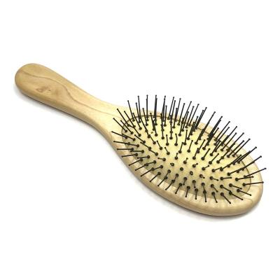 China New Customized 4g Massage Wooden Hair Handle Comb Airbag Handmade Comb By Head Comb for sale