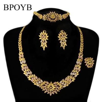 China BPOYB 2021 Hot Selling New Xoxo Necklace FASHIONABLE Paint 3 Colors Set 24k Gold Jewelry High Quality Wholesale for sale