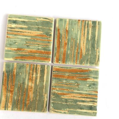 China Glazed Metallic Rustic Wall Tiles And Tiles Factory Price Store Decoration Custom Manuals And Hotel Flooring Ceramic Cement Tiles for sale