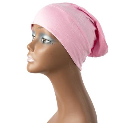 China Wholesale Plush Muslim Women's Turban Casual Loose Hat High Elastic Muslim Hat for sale