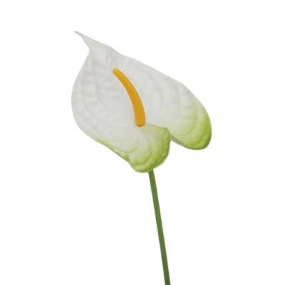 China Natural Touch Artificial Plants Scent Colorful Anthurium For Home Table Decoration for sale