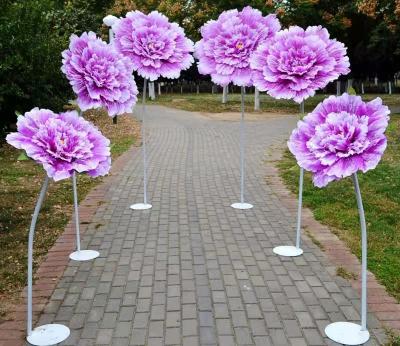 China High Guide Flower Indoor Outdoor Flower Path Peony Decoration Pole With Low Window Landscape Flower for sale