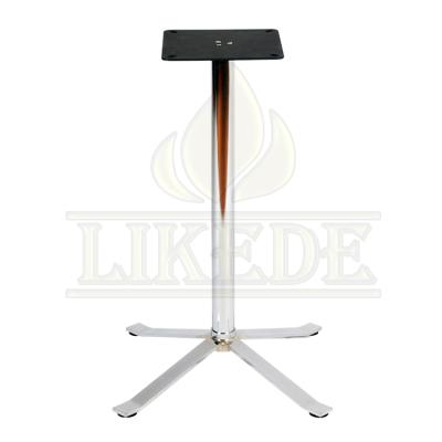 China Modern Table Legs Furniture Iron Chrome Table Legs Pneumatic Metal Table Base for sale