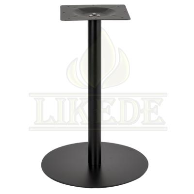 China New Modern Round Metal Coffee Table Base Black Iron Table Base Round Table Base for sale