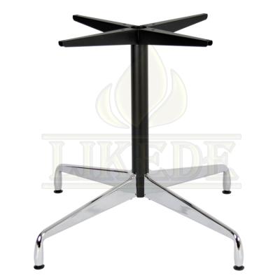 China Modern heavy duty aluminum alloy cross table base for large table top for sale