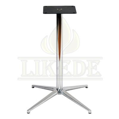 China With leveling table cross base adjuster low price meeting table legs aluminum coffee table frame for sale