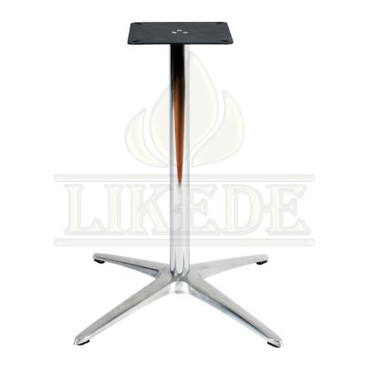 China With leveling adjuster low price cross leg coffee table frame marble table base furniture aluminum table leg for sale