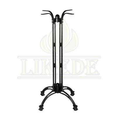 China With Leveling Regulator Antique Western Style Classic Style Black Cast Aluminum Metal Bar Table Leg for sale