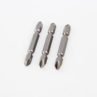 China 1/4 inch / 6.35 mm Hexagon Quality Assurance Hex Screwdriver Steel Tri Point Screw Bit for sale