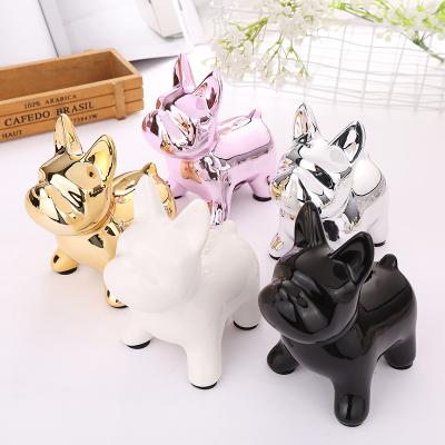 China China Mirror Finish Dog Sculpture For Home Decor for sale