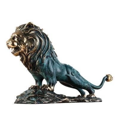 China China home deco hotel deco bronze lion sculpture for sale