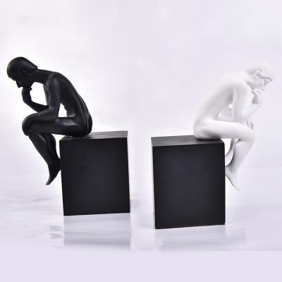 China Europe Decorative Bookends Study Room Style Bookends Nordic Resin for sale