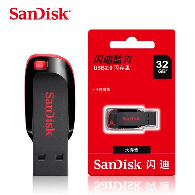 China Plastic Blade USB Flash Pen Drive 128GB 64GB 32G 16GB USB2.0 / USB 3.0 SanDisk CZ50 Cruzer Pendrive Flash Memory Hard Drive for sale