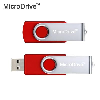 China Custom USB 2.0 Flash Stick LOGO Swivel USB Flash Drives Gift 4gb flash stick 6 colors pendrive for sale