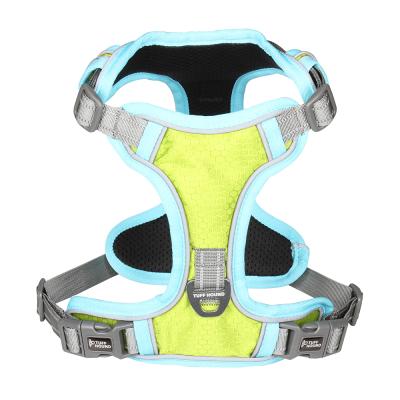 China Oxford High Quality Adjustable Nylon Dog Harness Vest Reflective Dog Harness No Pull for sale