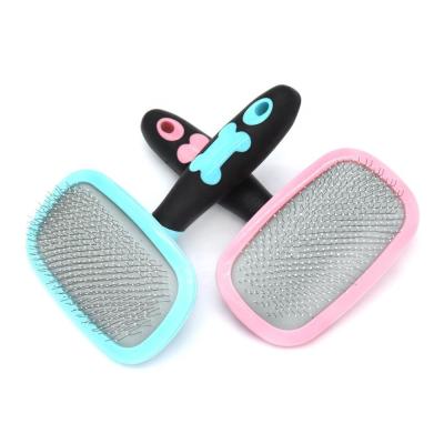 China New Viable High Quality Plastic Casting Polisher Shedding Dog Cat Brush Pet Cleaning Grooming Tools and Grooming Products for sale