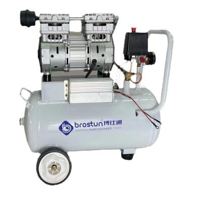 China DC24v industrial oil-free portable air compressor bvehicle-mounted portable air compressor oil-free small piston silent for sale