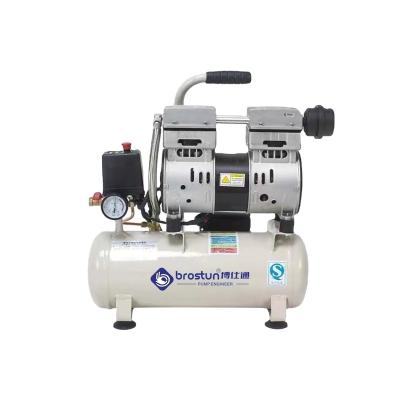 China Hot Selling China Factory Small Air Compressor Air Conditioning Silent Portable Oil Free Electric Automotive Compressor 9l for sale