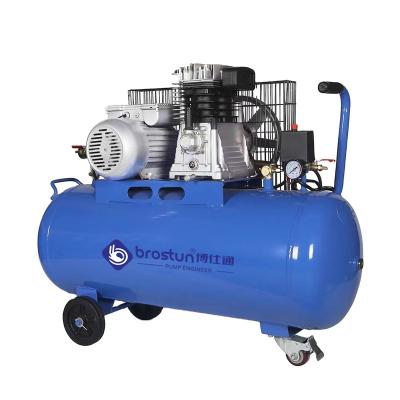 China Manufacture Supply Lubricated 50L Screw Piston Driven Air Compressor For Blowing Machine for sale