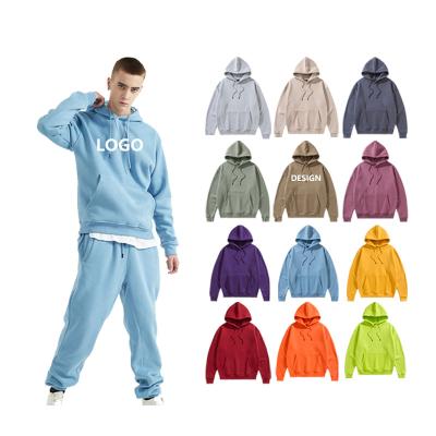 China Wholesale Custom Vintage Hoodies Anti-Wrinkle Cotton Embroidery Hoodies Simple Logo Oversized Pullover 100% Printing Men's Hoodies for sale