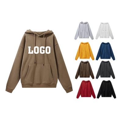 China 100% Blank Fashion Pullover Hoodie Cotton Men Hoodies Anti-wrinkle Logo Oversized Plain Pullover Hoodies Custom Made for sale