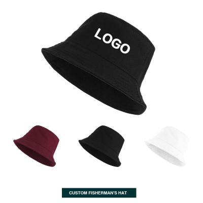 China Hurricane Lamp 2022 Custom Design Cotton Winter Fashion Embroidered Bucket Hat With Your Own Logo for sale