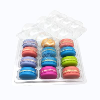 China For Macaroons 12 Macaroons Plastic Clamshell Wrapper for sale