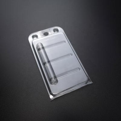 China Recycled Materials Custom Clamshell Small Clear Plastic Blister Packaging Box for sale