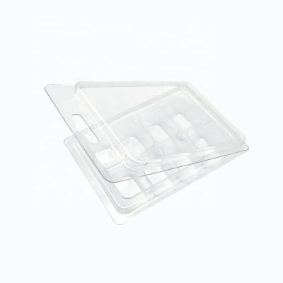 China Recyclable Cheap Plastic Clear Clamshell Packaging For Golf Ball for sale