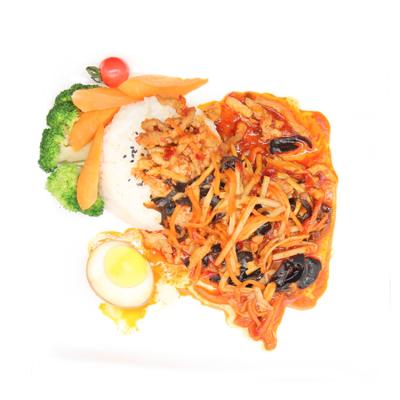 China Hot Sale JELLY Fish-flavored Shredded Pork Cooking Package Yuxiang Pork Meal Pork Shredded Frozen Food for sale