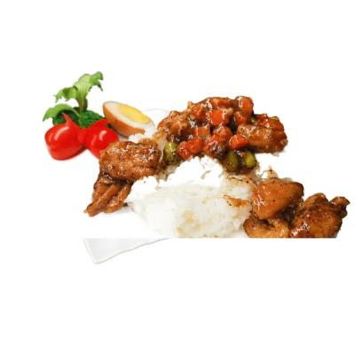 China Pepper Chicken Fast Food Product FROZEN Commercial High Quality Food Ready Eat Meals Quick Meal MRE for sale