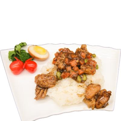 China Black Pepper Chicken Fast Food Catering and Commercial FROZEN Hot Selling Frozen Supplemented Fast Food for sale