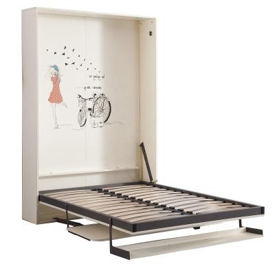 China Foldable knock down wall mounted bed with wall be mechanism for sale