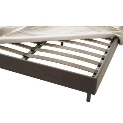 China Knock Down Structure Large Knockdown Metal Bed Frame for sale