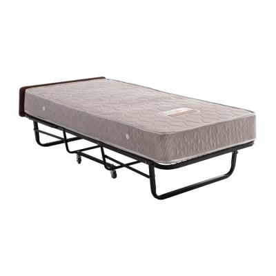 China Single foldable foldable rollaway folding bed for hotel guest room for sale