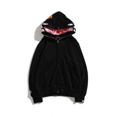 China Black Tie Waterproof High Quality Dye Jacket Bape Hoodie Oversized Covering Set for sale