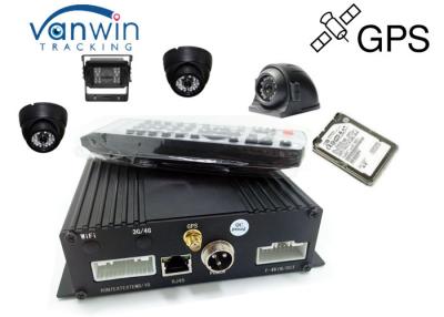 Chine dvr WIFI AHD, mini carte DVR mobile de généralistes de voiture de 4CH 3G d'écart-type du pixel 720P méga à vendre