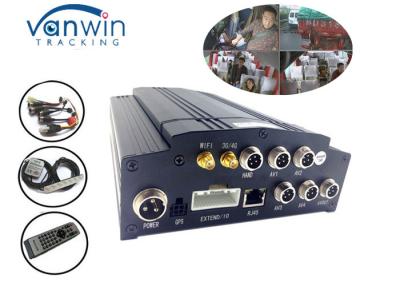 China Fahrzeug Wifi G - Sensor 3g bewegliches Dvr für Busse, 4 lenken Weitwinkelkamera Auto Dvr zu verkaufen