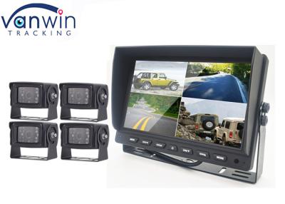 Chine La Manche 4 caméra inverse de Rearview de voiture de Hd de 9 pouces avec le moniteur à vendre