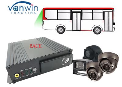 China Gps móviles 3g Wifi DVR/MDVR móviles de la tarjeta DVR del SD de las cámaras de 720p AHD para el autobús escolar en venta