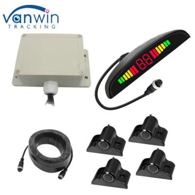 China 12V-24V Vehicles Reverse Backup Radar System with LED Display Front/Rear Parking Sensors for sale