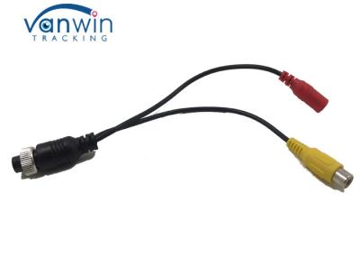 China Pin 4 a los accesorios 4-Pin femenino del adaptador DVR de RCA a RCA (A/V) alambre del adaptador en venta